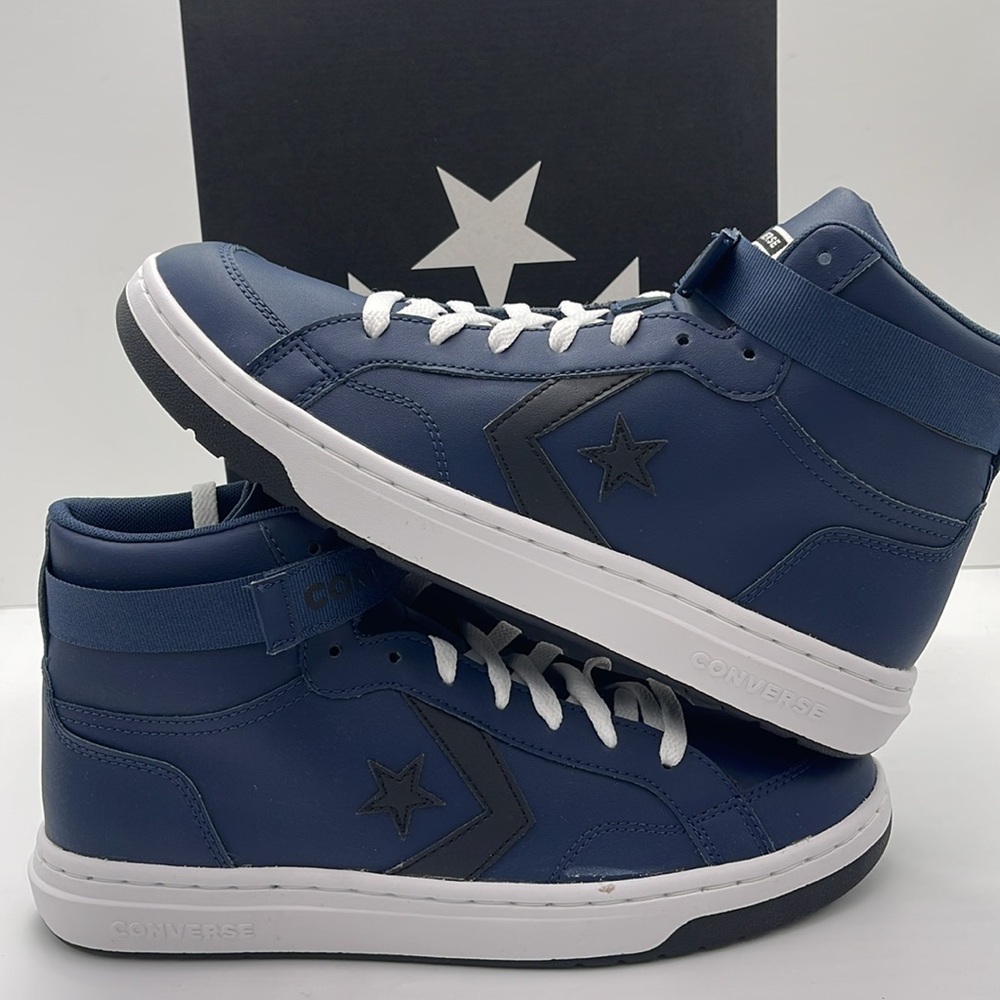 Converse Men’s Navy High-Top Sneakers A06626C
PRO BLAZE V2 MID
NAVY/BLACK/WHITE - Picture 15 of 16